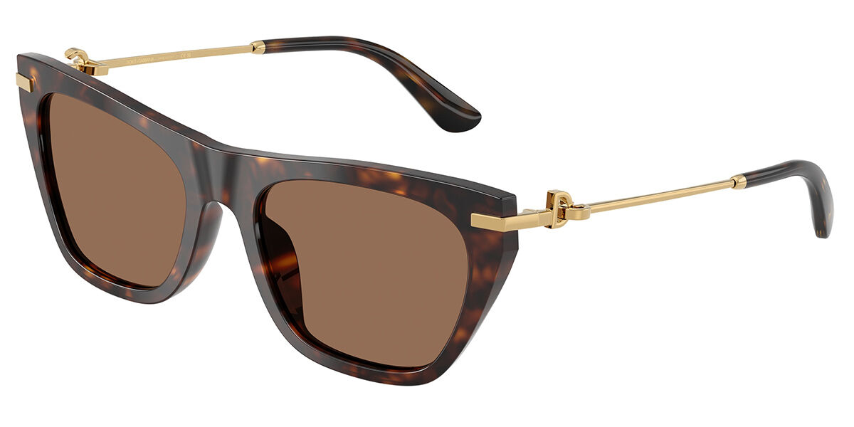 Dolce & Gabbana DG4511 502/73, Tortoiseshell frame, Dark Brown lenses
