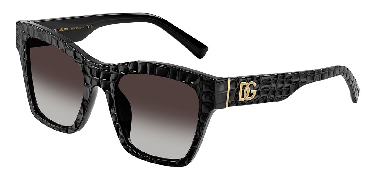 Dolce & Gabbana DG4512 32888G, Black frame, Gradient Dark Grey lenses