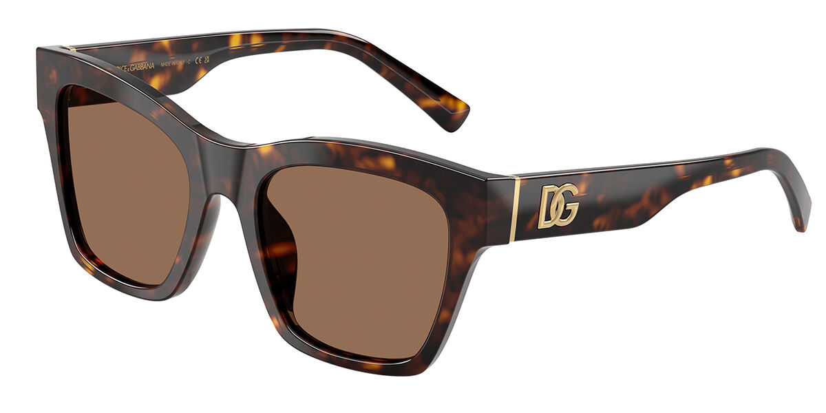 Dolce & Gabbana DG4512 502/73, Tortoiseshell frame, Dark Brown lenses