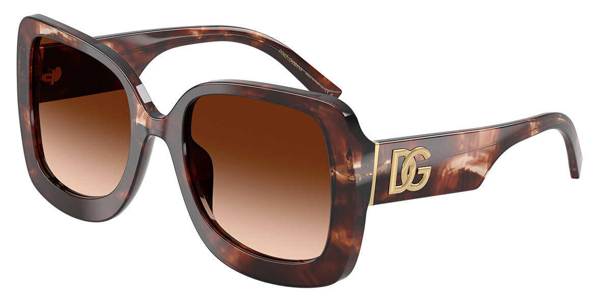 Dolce & Gabbana DG4513 322274, Tortoiseshell frame, Gradient Dark Brown lenses