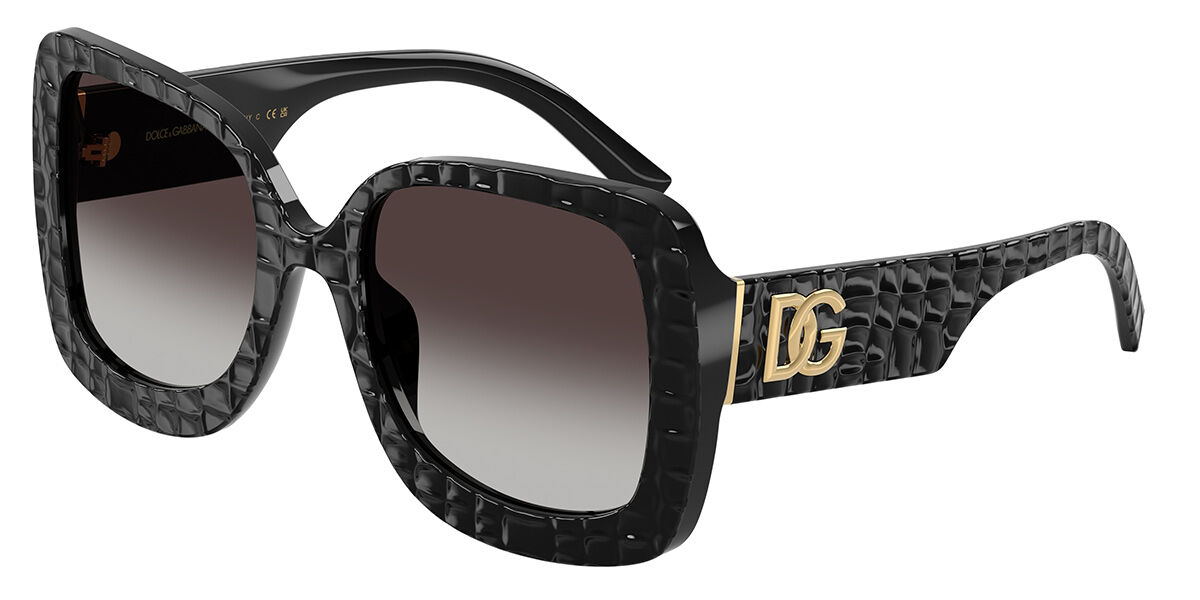 Dolce & Gabbana DG4513 32888G, Black frame, Gradient Dark Grey lenses