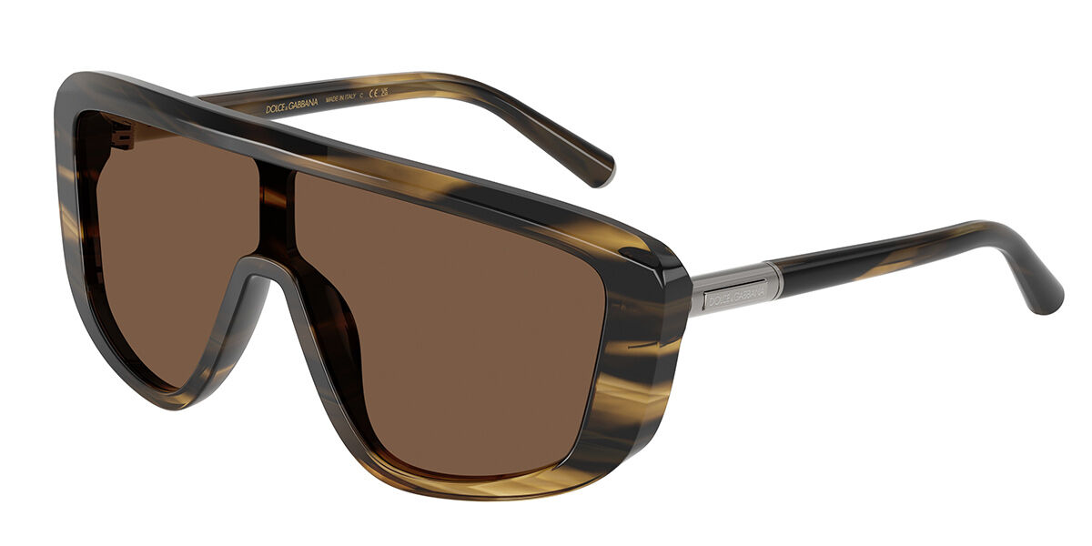 Dolce & Gabbana DG4520 306373, Brown frame, Dark Brown lenses