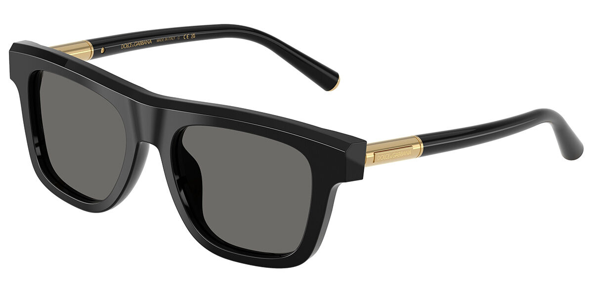Dolce & Gabbana DG4521 501/1, Black frame, Dark Grey lenses