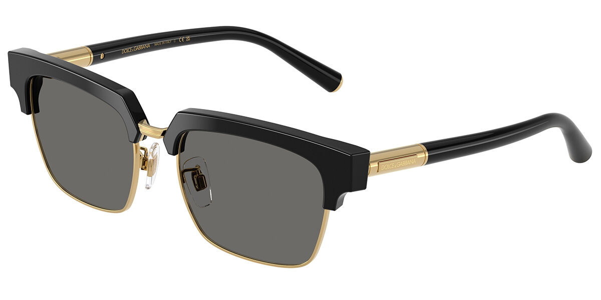 Dolce & Gabbana DG4522 501/1, Gold frame, Dark Grey lenses