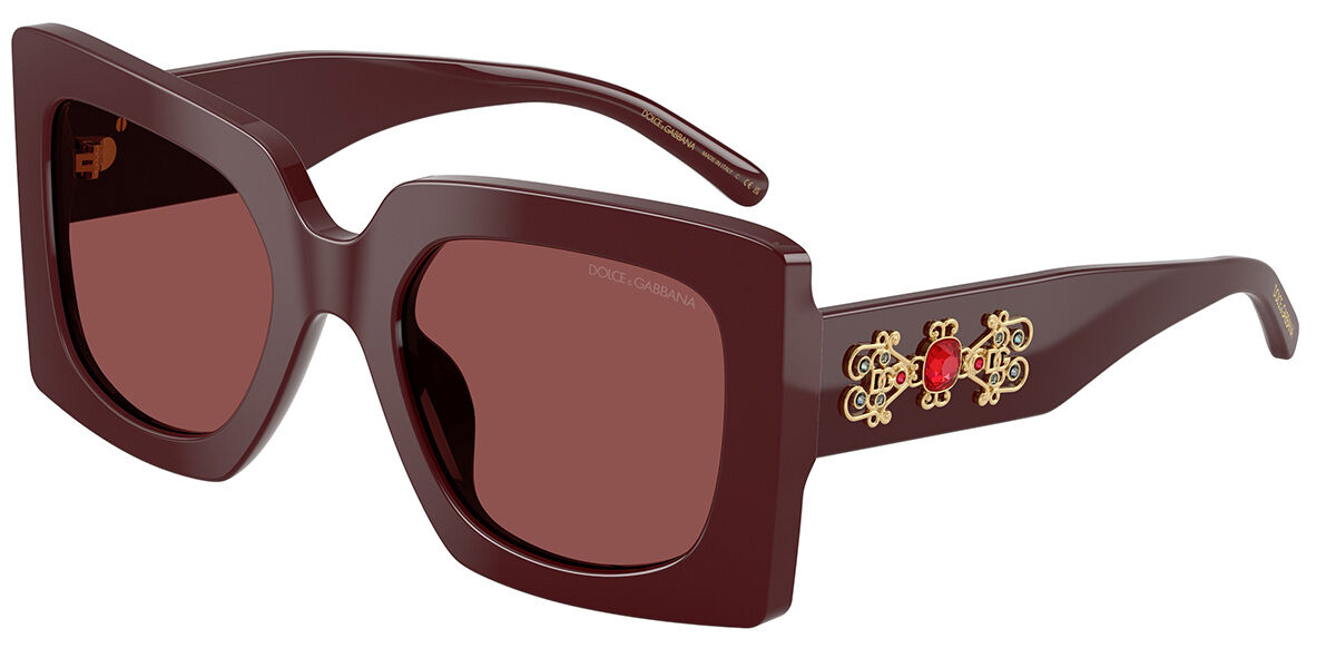 Dolce & Gabbana DG4525B 309175, Burgundy frame, Dark Purple lenses
