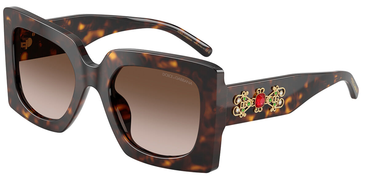 Dolce & Gabbana DG4525B 502/13, Tortoiseshell frame, Gradient Dark Brown lenses