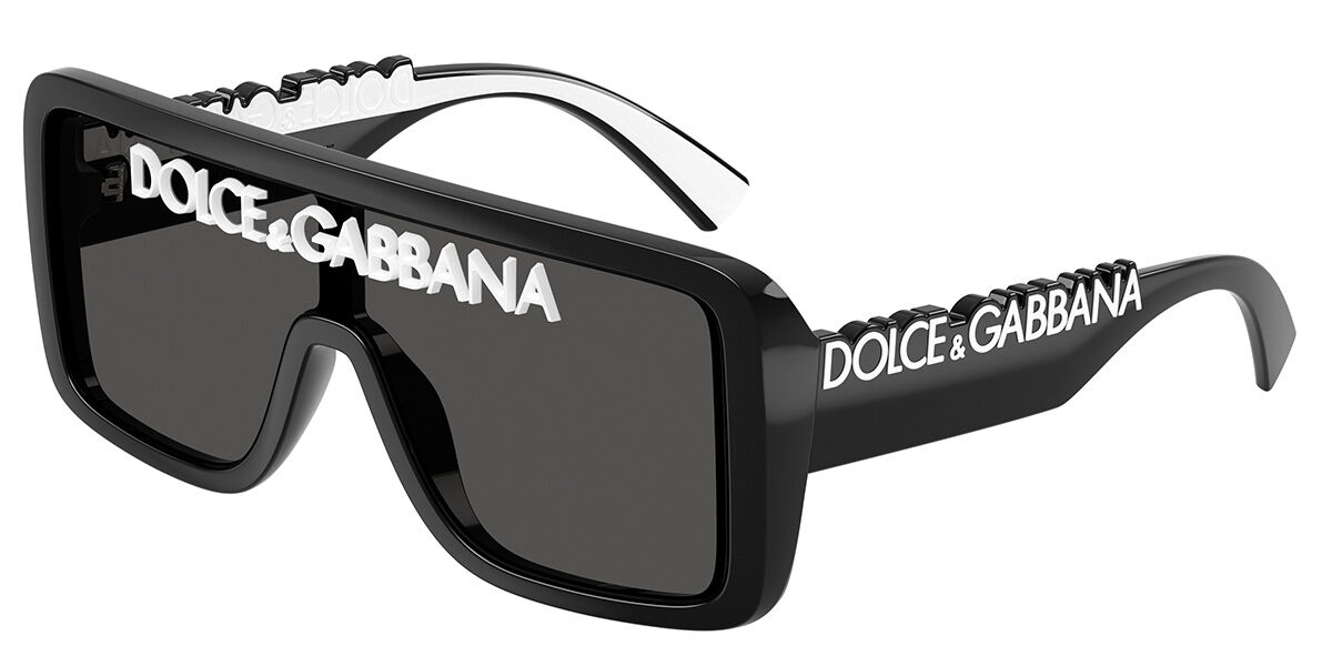 Dolce & Gabbana DG6204 L50187, Black frame, Dark Grey lenses