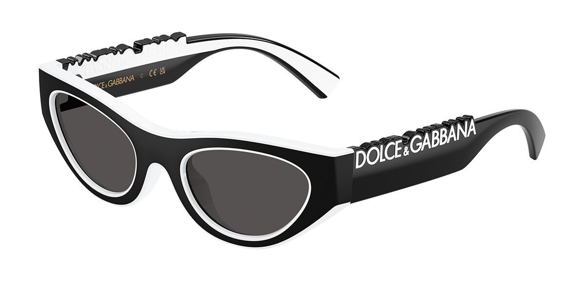 Dolce & Gabbana DX6012 Kids 345787, Black frame, Dark Grey lenses