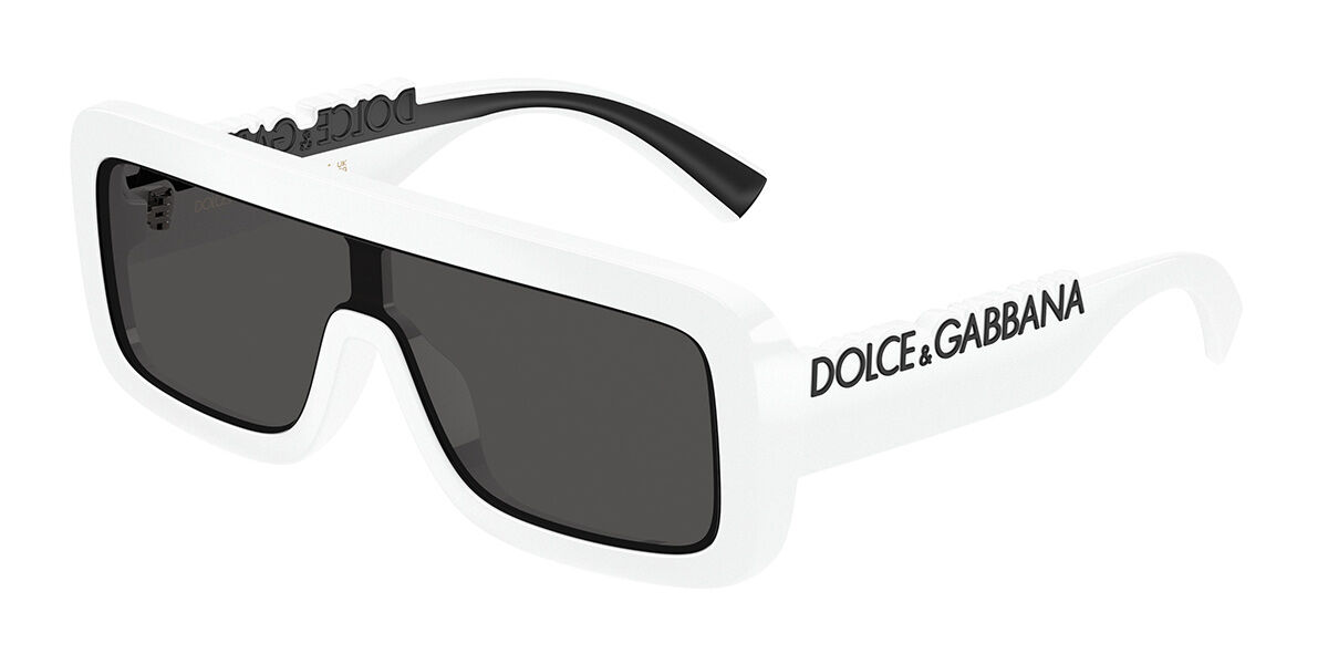 Dolce & Gabbana DX6013 Kids 331287, White frame, Dark Grey lenses