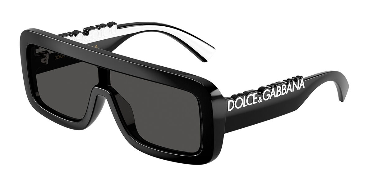 Dolce & Gabbana DX6013 Kids 501/87, Black frame, Dark Grey lenses