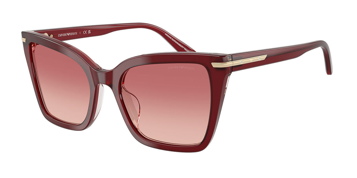Emporio Armani EA4273BU 6377A5, Pink Gradient Red lenses