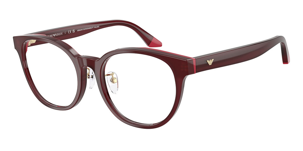 Emporio Armani EA3274F Asian Fit 6320, Burgundy frame