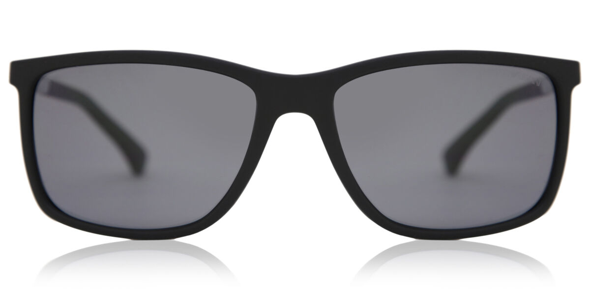 Emporio Armani EA4058 Polarized 506381, Black frame, Grey lenses