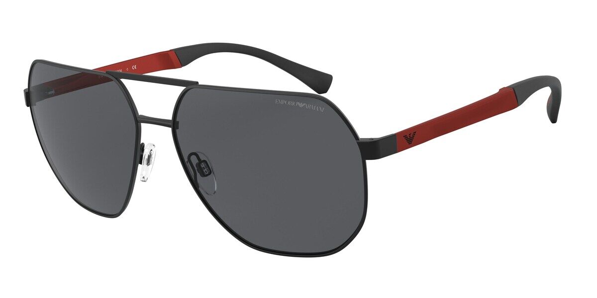 Emporio Armani EA2099D Asian Fit 333087, Black frame, Grey lenses