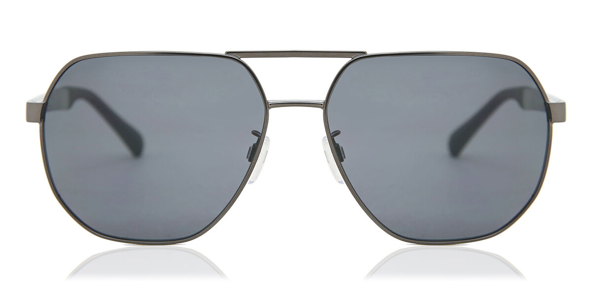 Emporio Armani EA2099D Asian Fit Polarized 300381, Gunmetal frame, Grey Polarized lenses