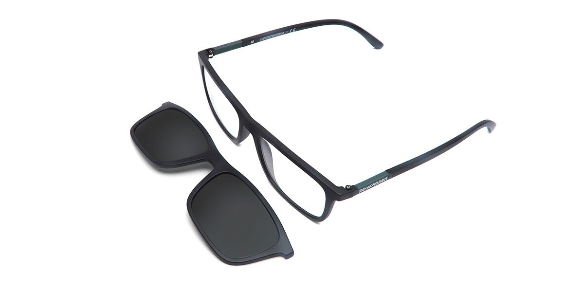 Emporio Armani EA4160 with Clip-On 50421W, Black frame