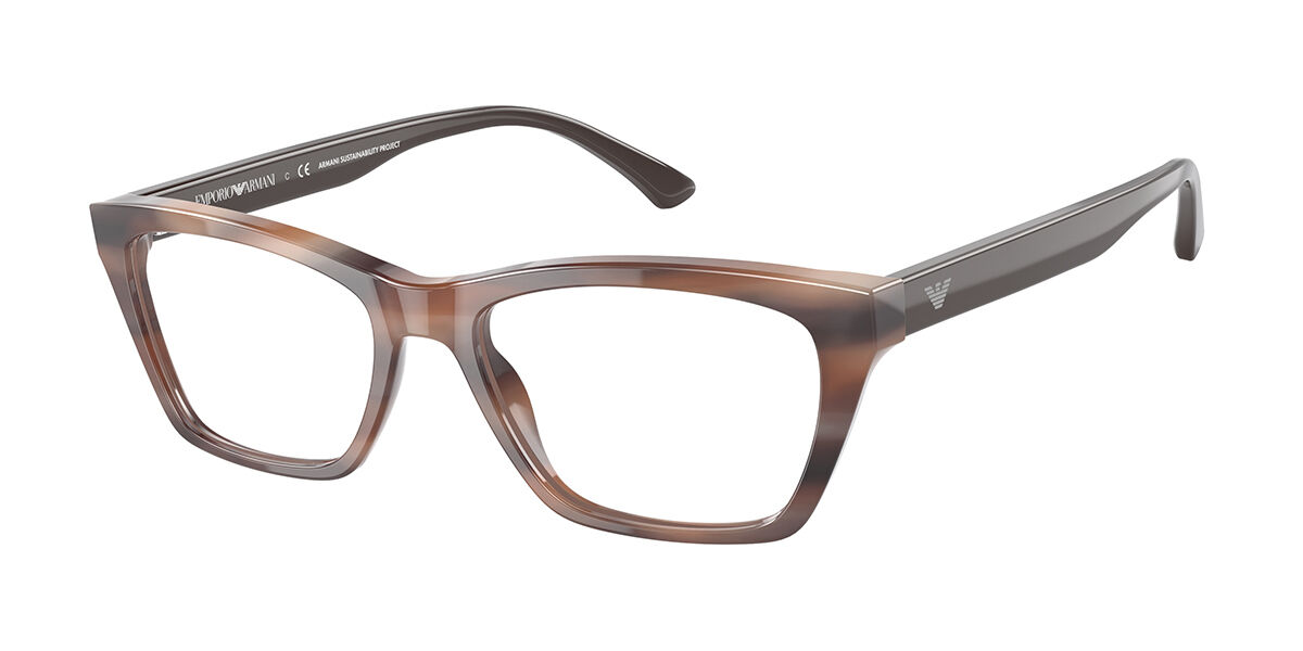 Emporio Armani EA3186F Asian Fit 5903, Brown frame