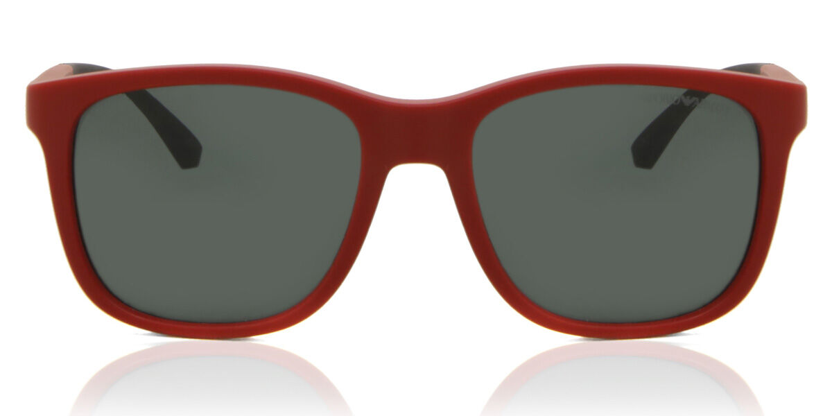 Emporio Armani EA4184 562487, Red frame, Grey lenses
