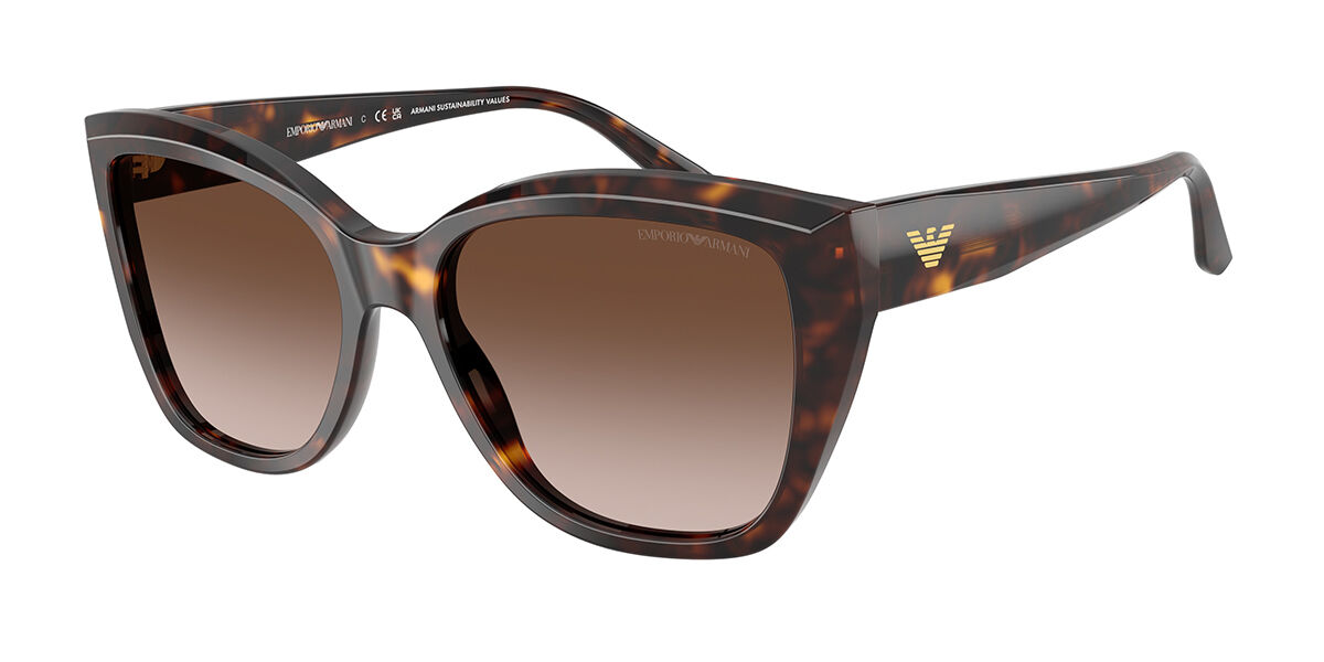 Emporio Armani EA4198 502613, Tortoiseshell frame, Brown Gradient lenses