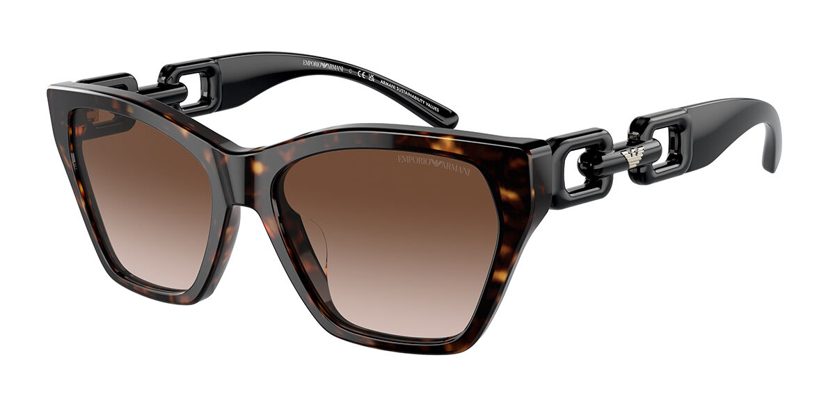 Emporio Armani EA4203U 502613, Tortoiseshell frame, Gradient Brown lenses