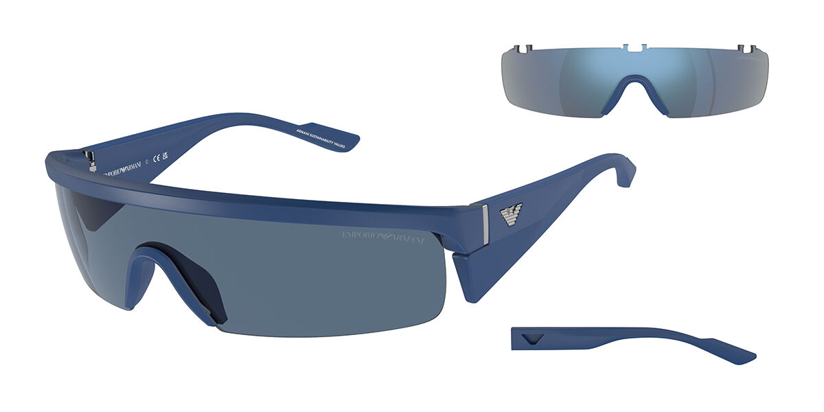 Emporio Armani EA4204U 601380, Blue frame, Dark Blue lenses
