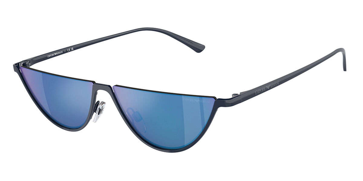 Emporio Armani EA2143 Asian Fit 301925, Blue frame, Blue Mirror lenses