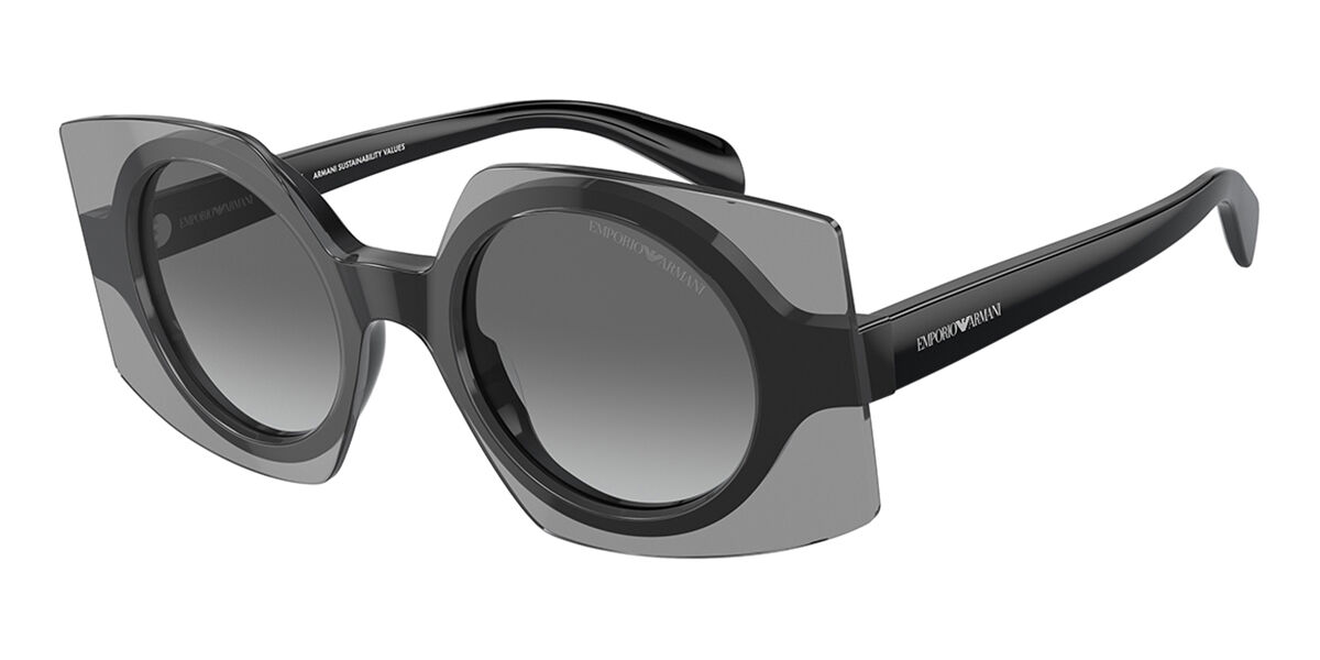 Emporio Armani EA4207 602911, Black frame, Gradient Grey lenses