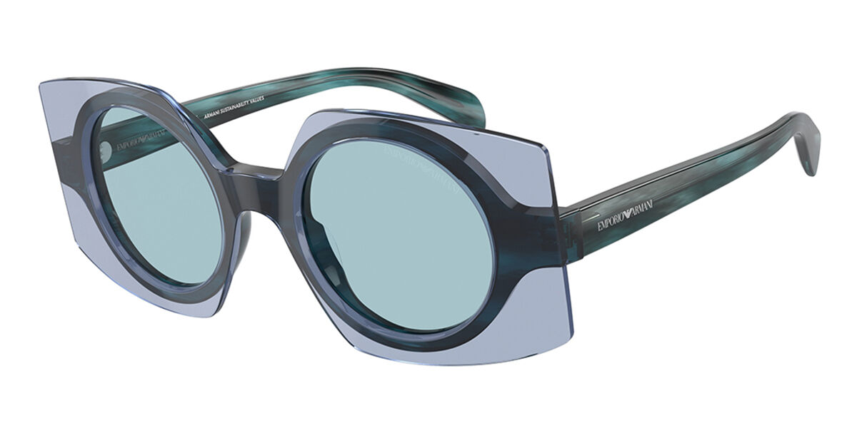 Emporio Armani EA4207 603180, Blue frame, Blue lenses