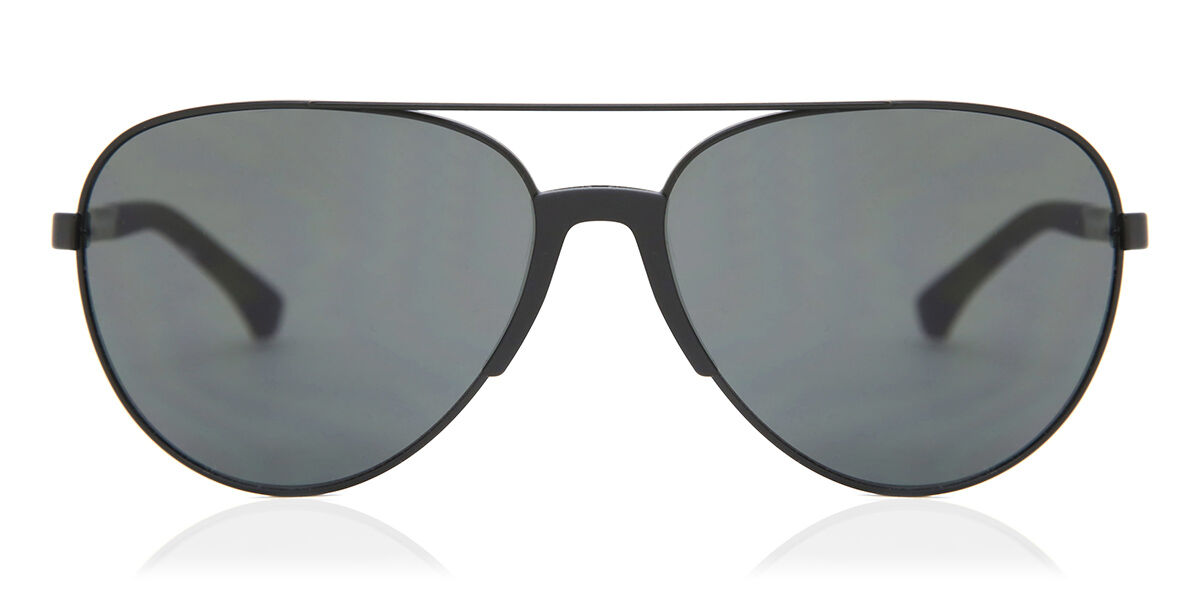 Emporio Armani EA2059 320387, Black frame, Grey lenses