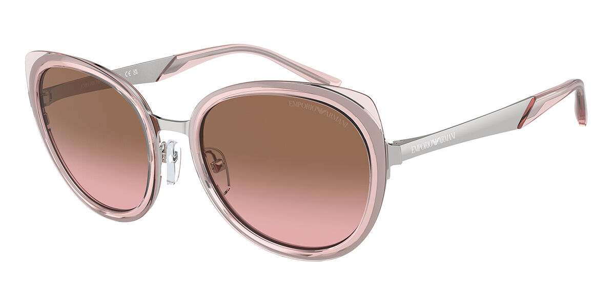 Emporio Armani EA2146 336414, Pink frame, Gradient Pink Brown lenses