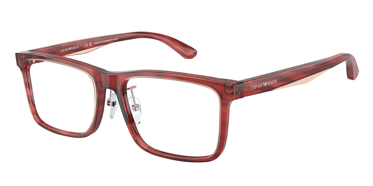 Emporio Armani EA3227F Asian Fit 6053, Clear frame