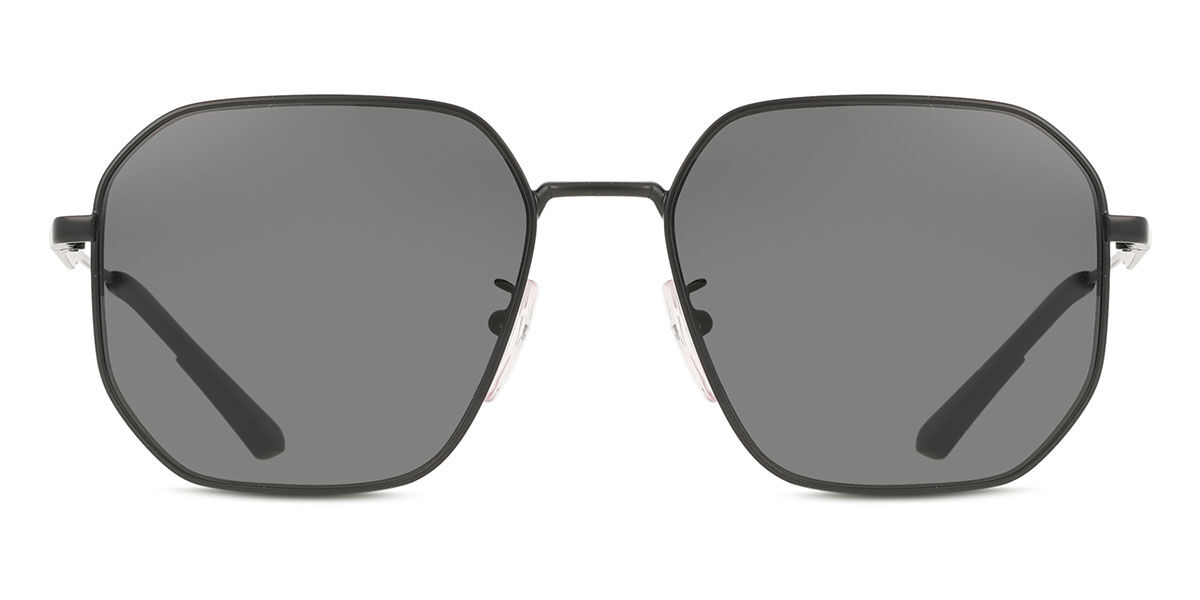 Emporio Armani EA2154D Asian Fit 300187, Black frame, Dark Grey lenses