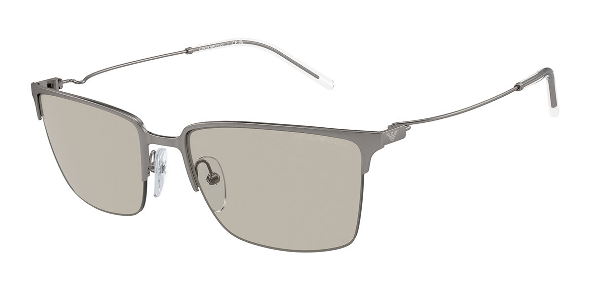 Emporio Armani EA2155 3003/3, Gunmetal frame, Light Brown lenses