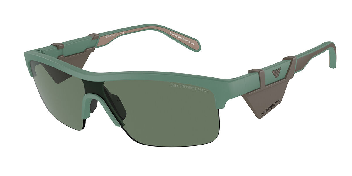 Emporio Armani EA4218 610276, Green frame, Dark Green lenses
