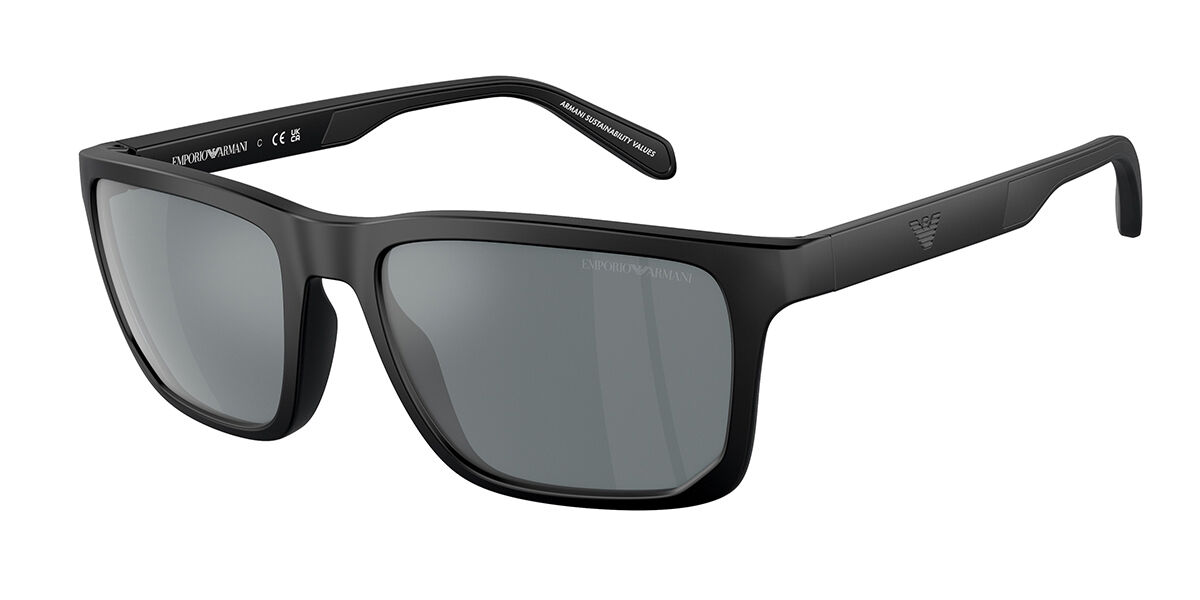 Emporio Armani EA4219 50016G, Black frame, Grey Black Mirror lenses