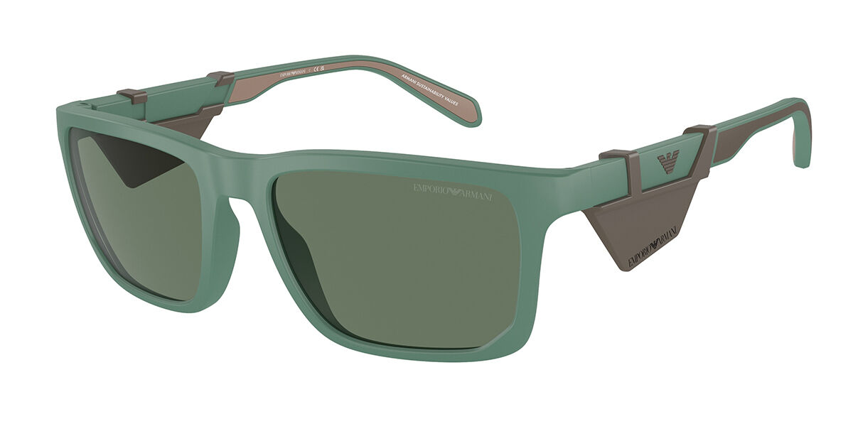 Emporio Armani EA4219 610276, Green frame, Dark Green lenses