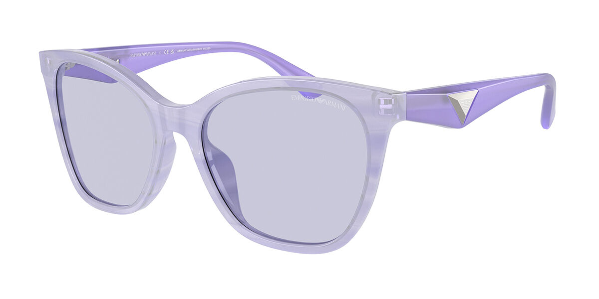 Emporio Armani EA4222U 61131A, Purple frame, Lilac lenses
