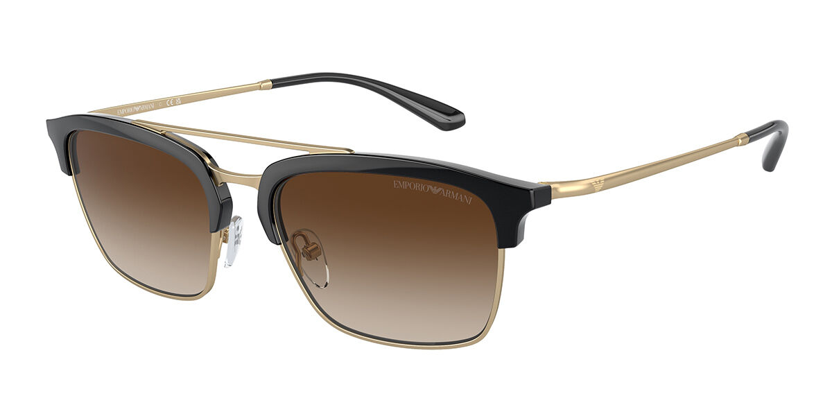 Emporio Armani EA4228 300213, Gold frame, Gradient Brown lenses