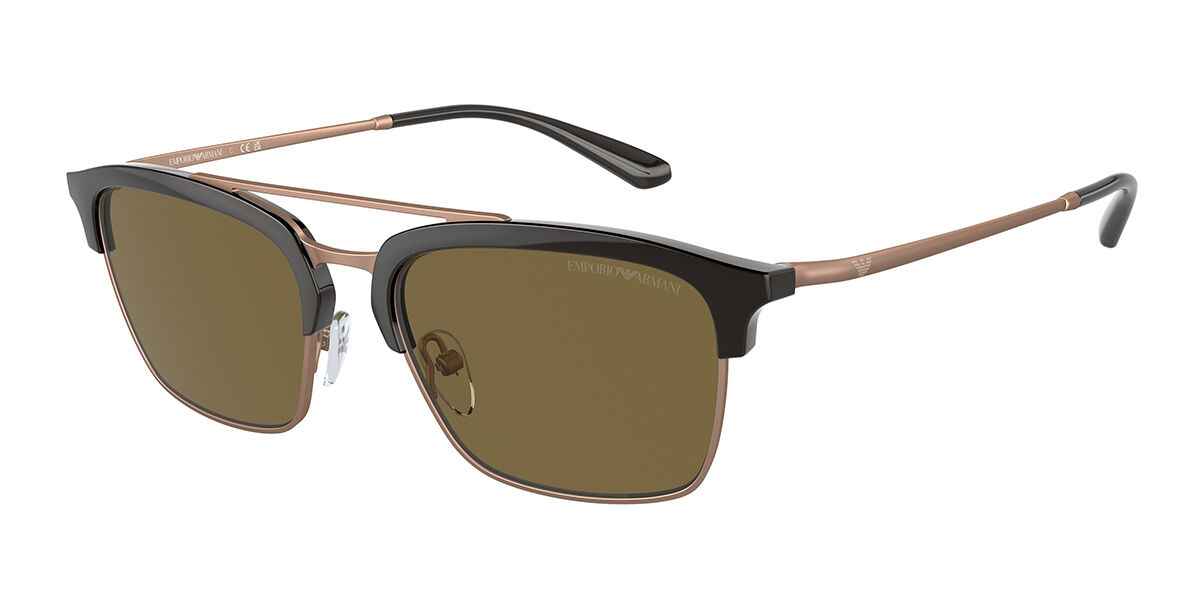 Emporio Armani EA4228 320173, Brown frame, Dark Brown lenses