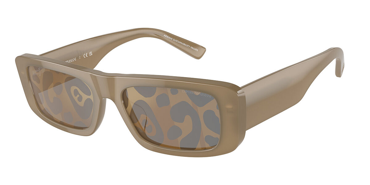Emporio Armani EA4229U 6121TO, Brown frame, Leopard Print Brown lenses