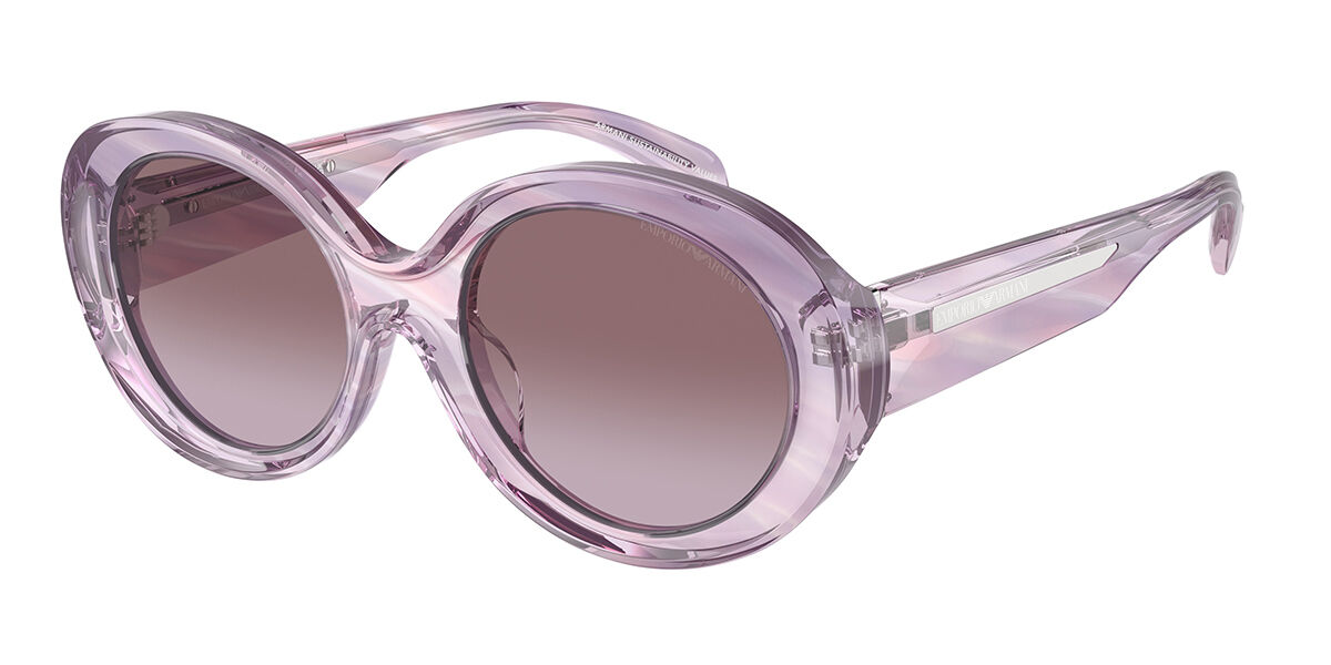 Emporio Armani EA4231U 61558H, Pink frame, Gradient Violet lenses