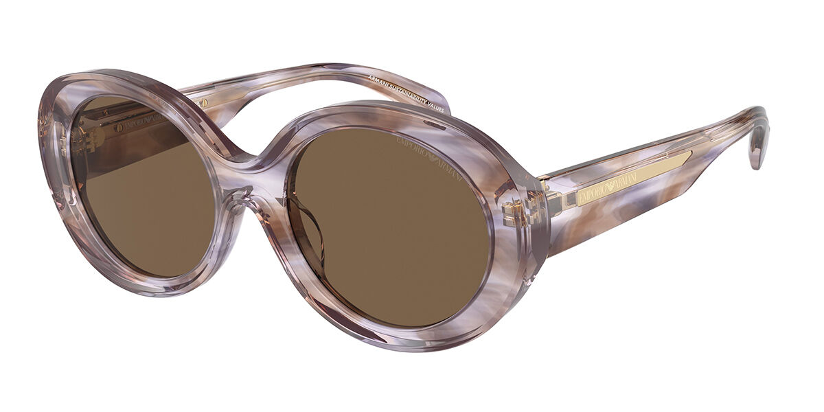Emporio Armani EA4231U 615673, Brown frame, Dark Brown lenses