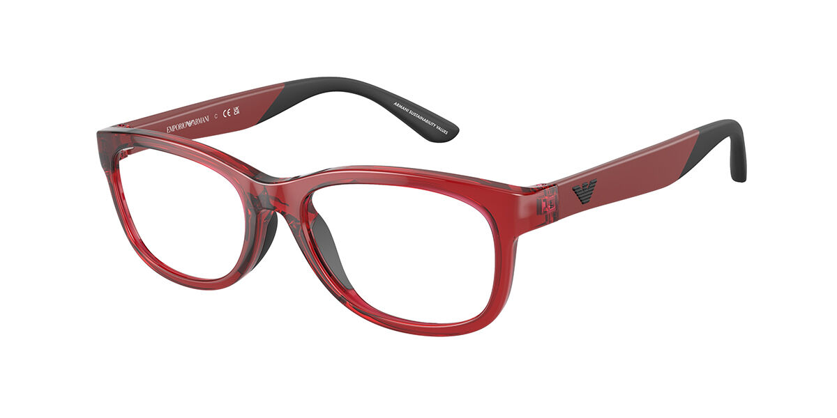 Emporio Armani EK3001F Asian Fit Kids 5440, Red frame