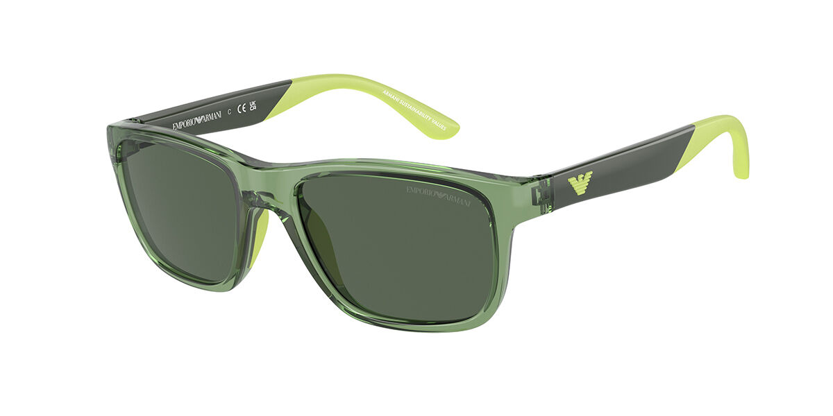 Emporio Armani EK4002F Asian Fit Kids 535971, Green frame, Dark Green lenses