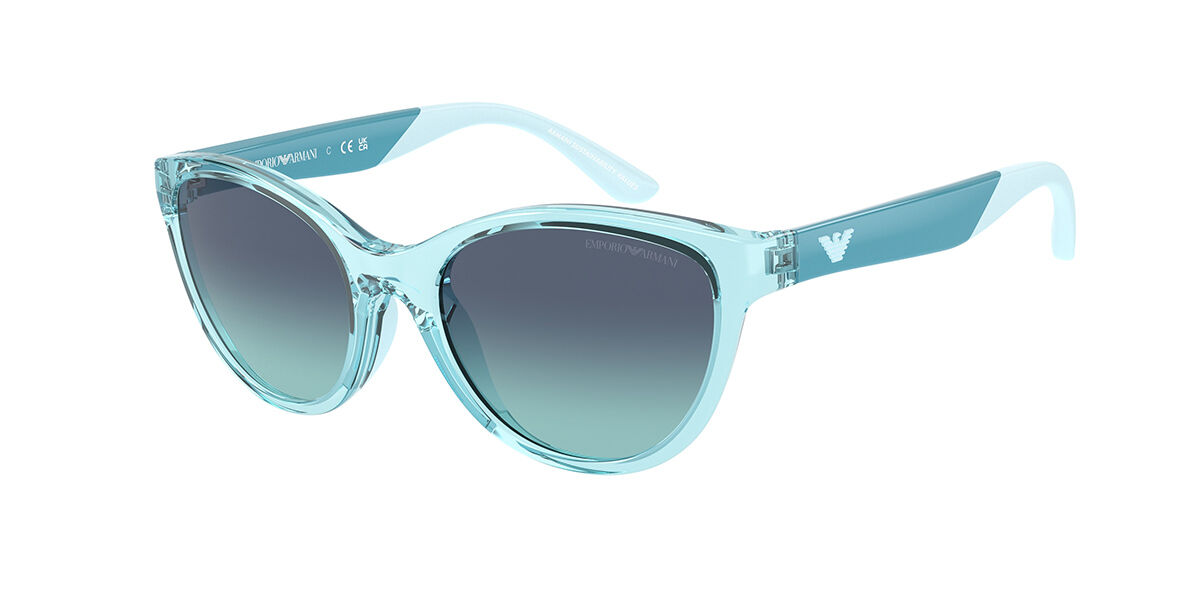 Emporio Armani EK4003 Kids 53584S, Blue frame, Dark Blue Gradient Light Blue lenses