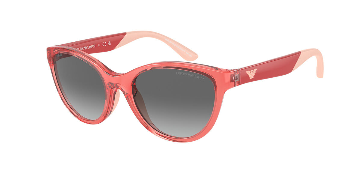Emporio Armani EK4003F Asian Fit Kids 537711, Orange frame, Gradient Grey lenses