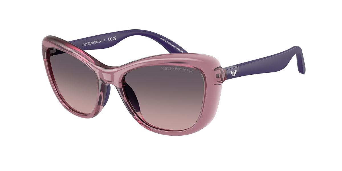 Emporio Armani EK4004 Kids 537646, Purple frame, Grey Gradient Pink lenses