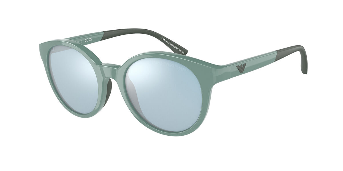 Emporio Armani EK4185 Kids 53331N, Blue frame, Silver Mirror Blue lenses