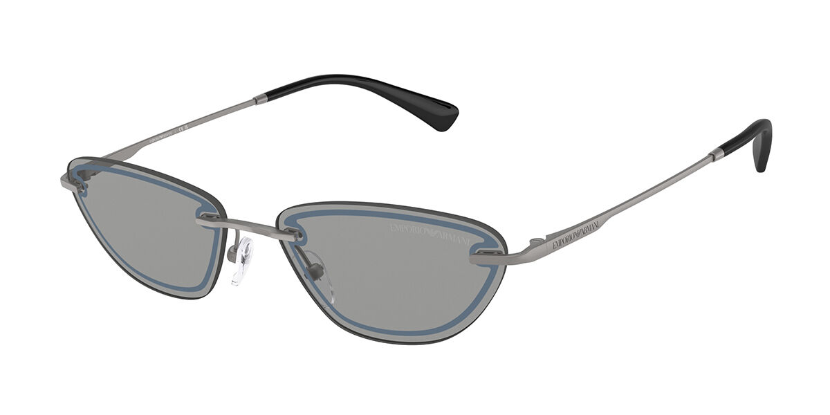 Emporio Armani EA2158 3003/1, Gunmetal frame, Grey lenses