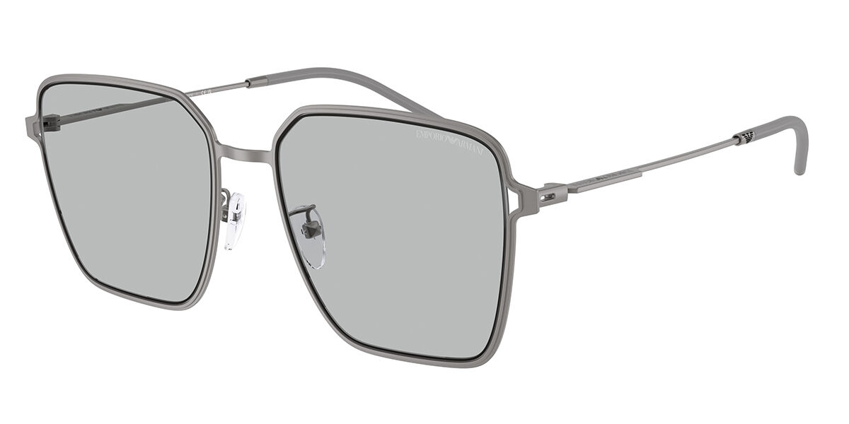 Emporio Armani EA2159D Asian Fit 300387, Gunmetal frame, Light Grey lenses